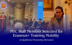 PUC Staff Member Selected for Erasmus+ Training Mobility