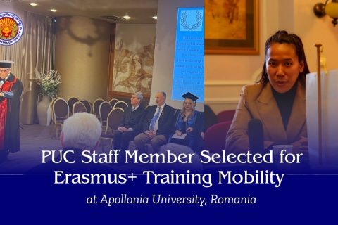 PUC Staff Member Selected for Erasmus+ Training Mobility