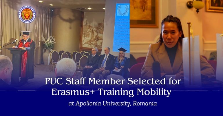 PUC Staff Member Selected for Erasmus+ Training Mobility